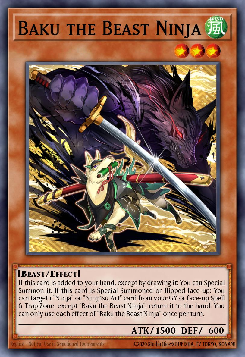 Baku the Beast Ninja — Darkwing Blast EN017