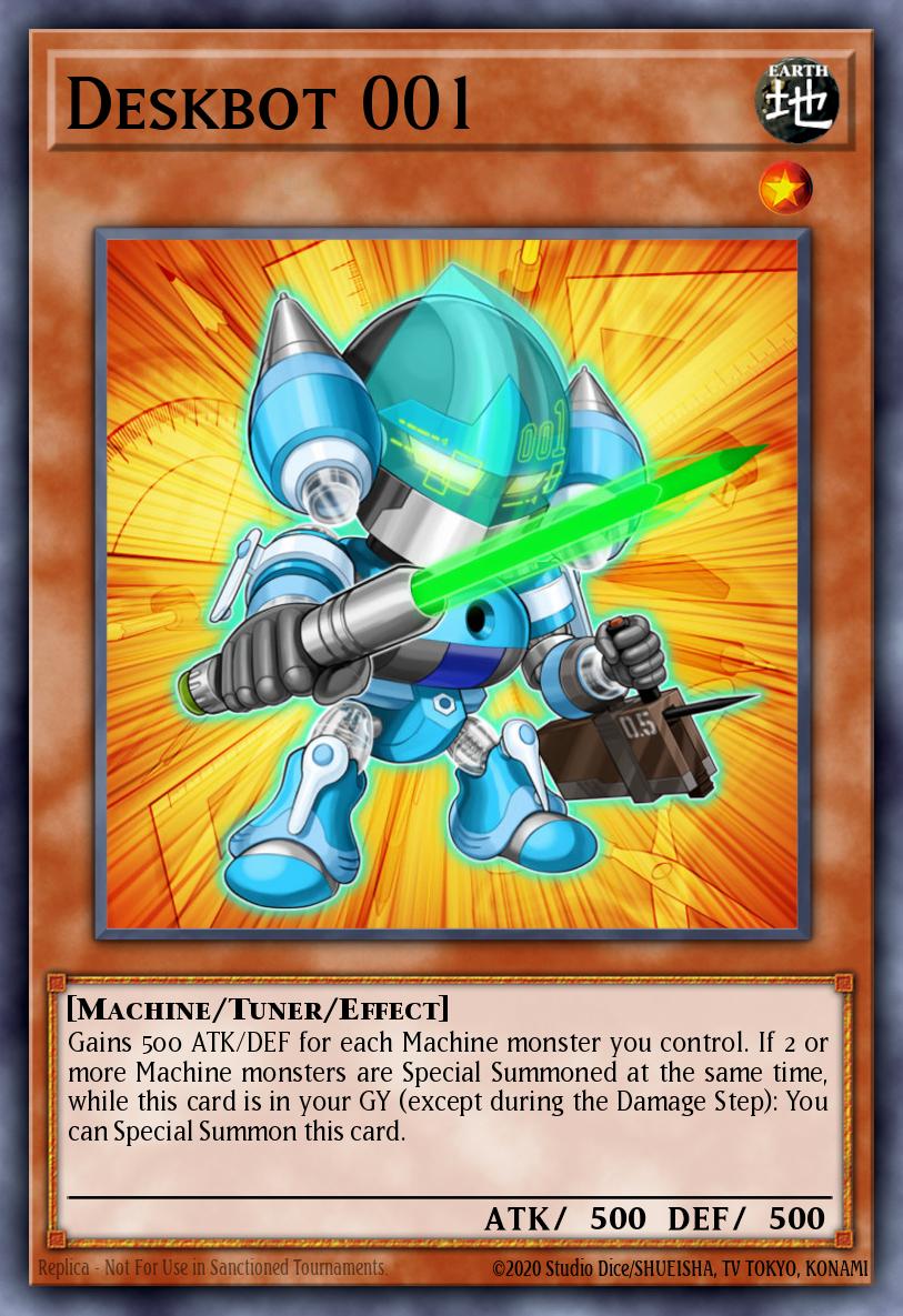 Robô-secretário 001 — Structure Deck: Mechanized Madness EN021
