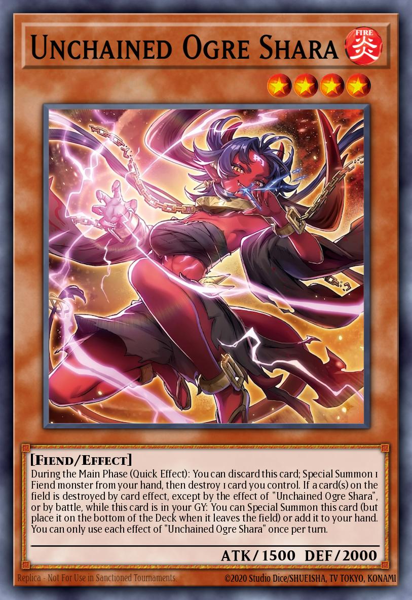 Unchained Ogre Shara — Sem lançamento no TCG (OCG / Master Duel) 95136979