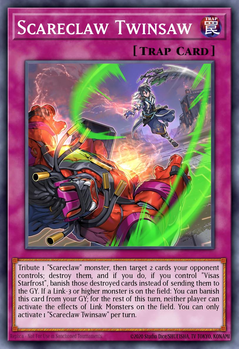 Scareclaw Twinsaw — Darkwing Blast EN075
