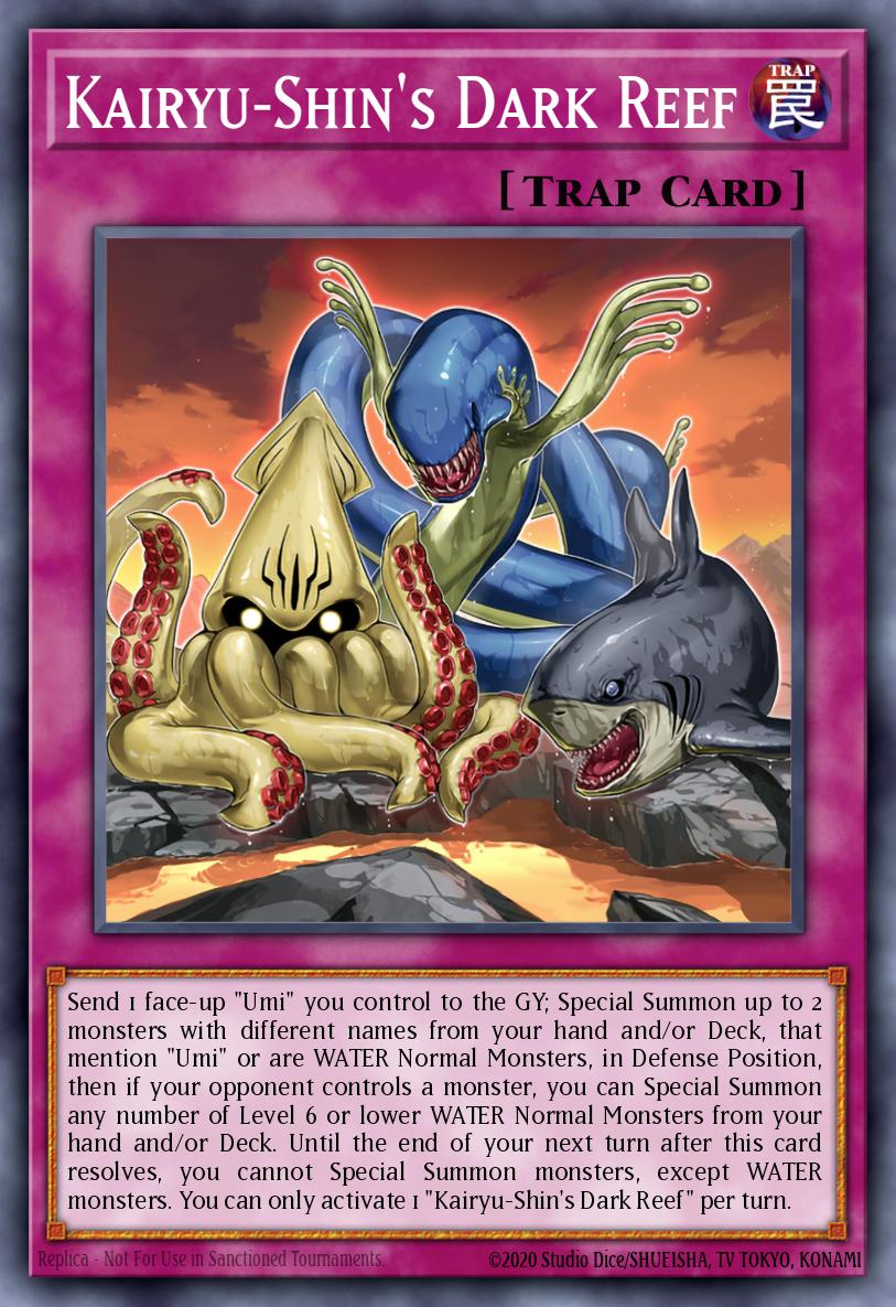 Recife Negro de Kairyu-Shin — Legendary Duelists: Duels From the Deep EN022