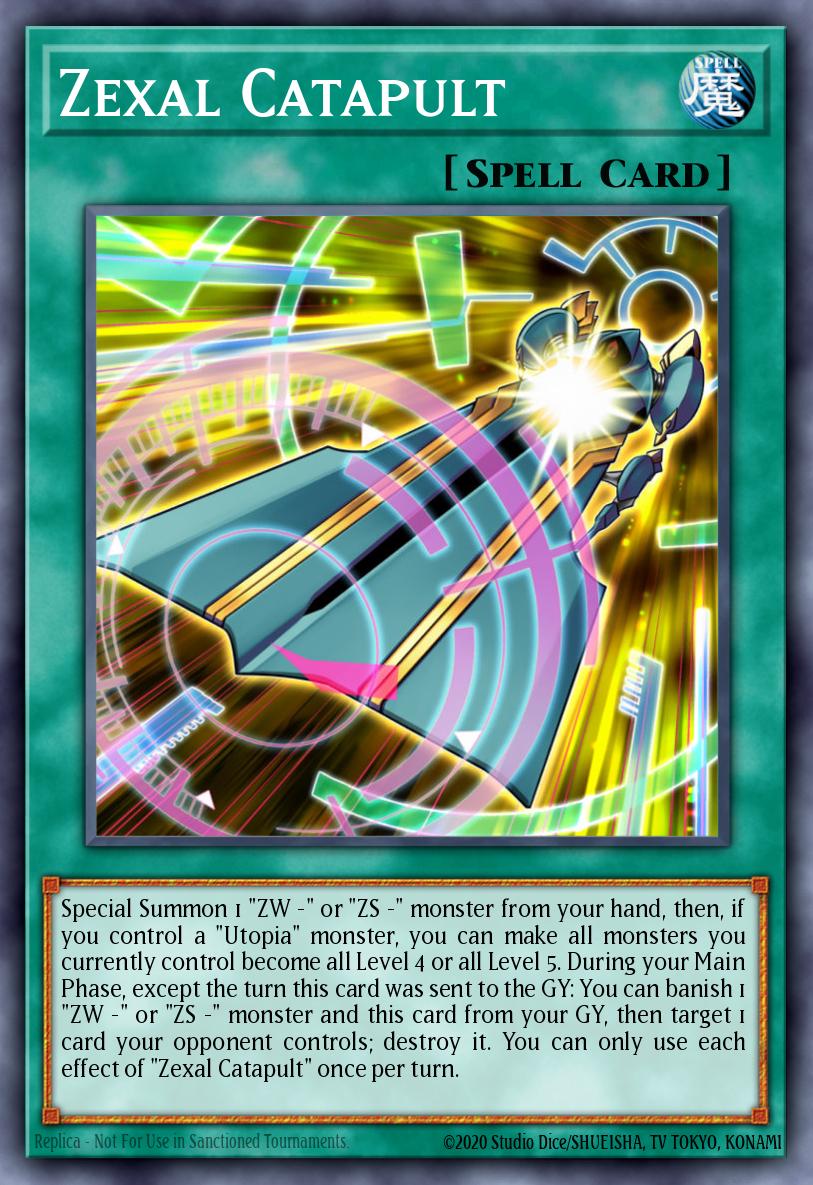 Catapulta Zexal — Brothers of Legend EN028