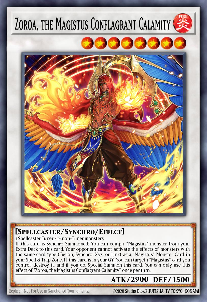Zoroa, a Calamidade Conflagrante Magistus — Burst of Destiny EN045