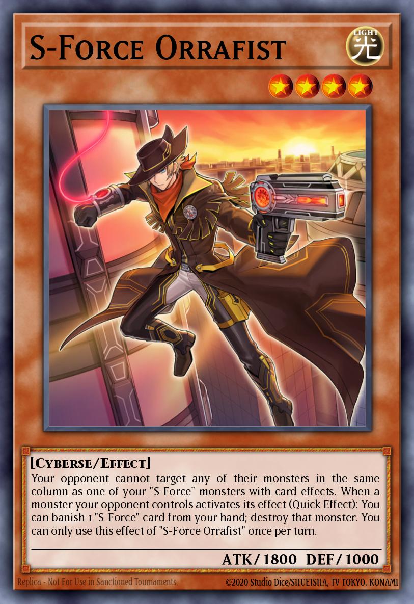 Força-S Orrafist — Blazing Vortex Premiere! promotional card EN013