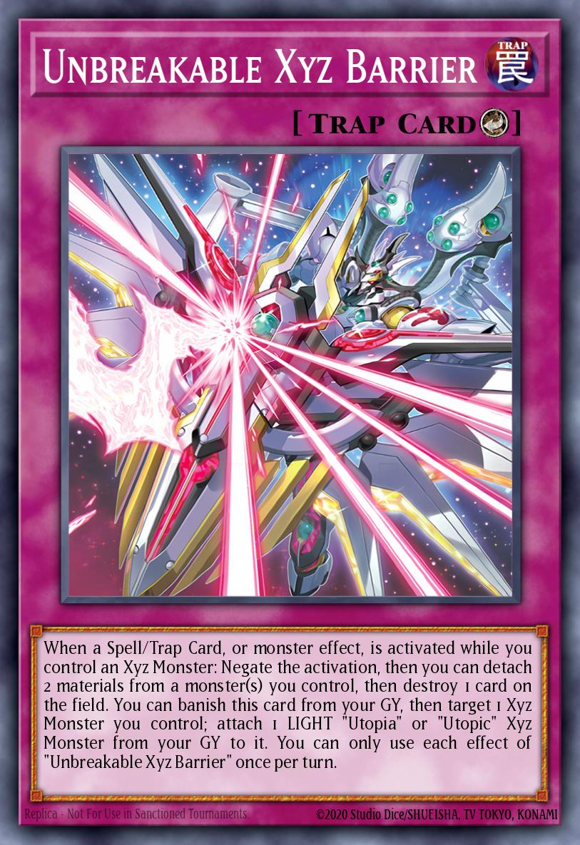 Unbreakable Xyz Barrier — Battles of Legend: Glorious Gallery EN135