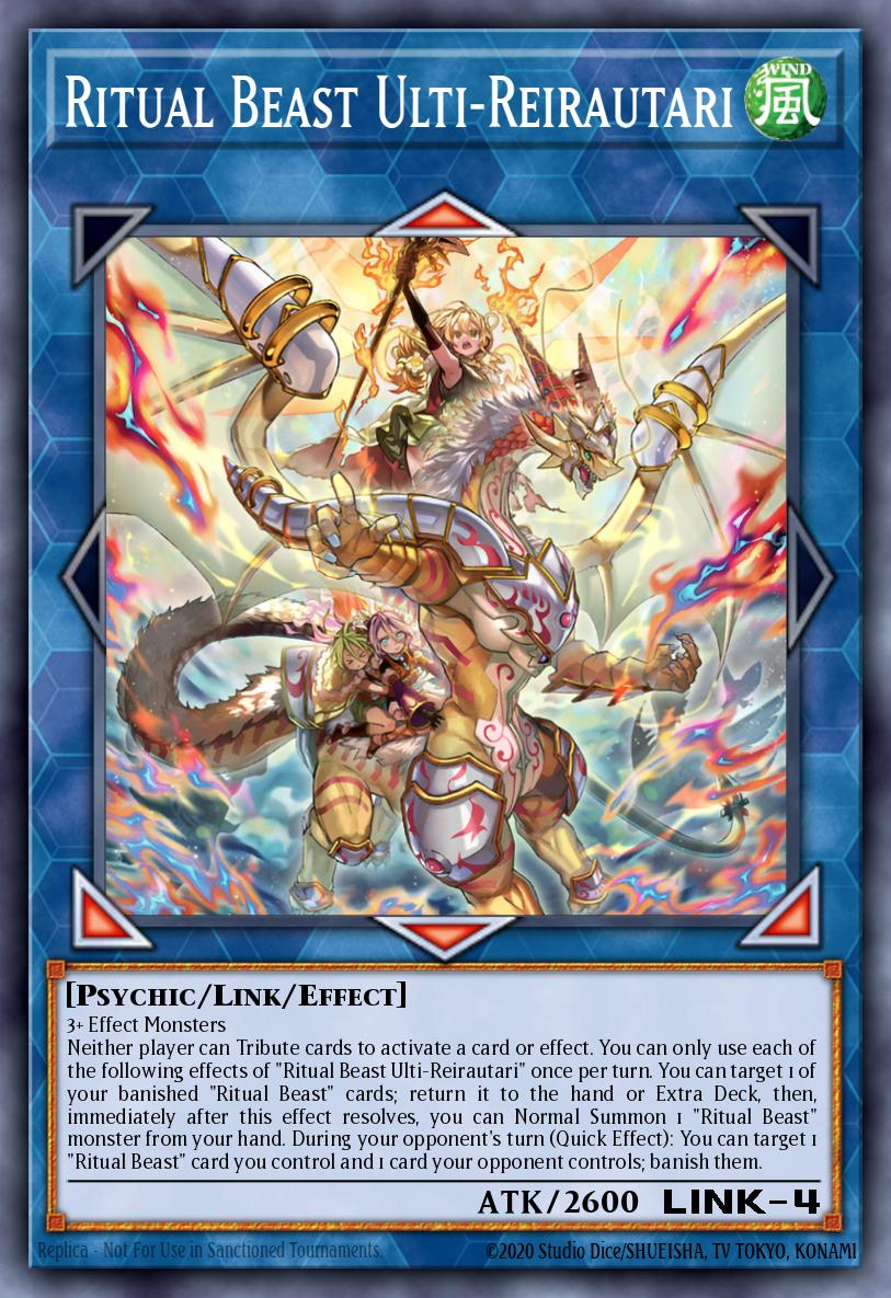 Ritual Beast Ulti-Reirautari — Battles of Legend: Terminal Revenge EN019