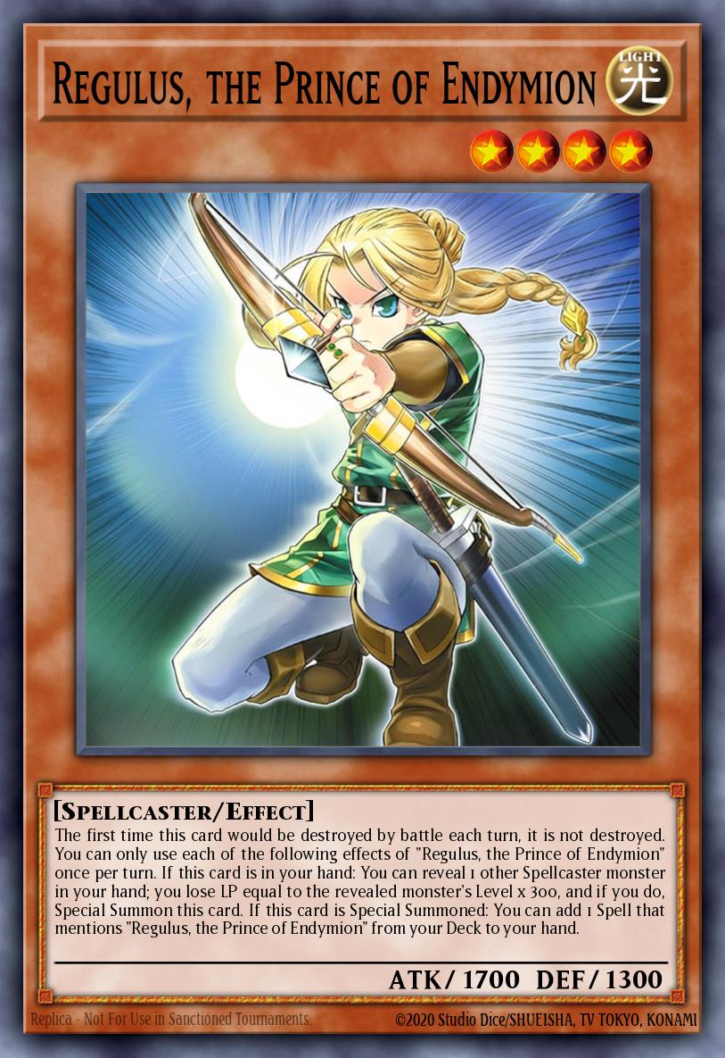 Regulus, the Prince of Endymion — Battles of Legend: Glorious Gallery EN050