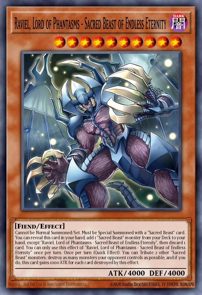 Infinity of the Sacred Beasts - Raviel, Lord of Phantasms — Chaos Origins EN007