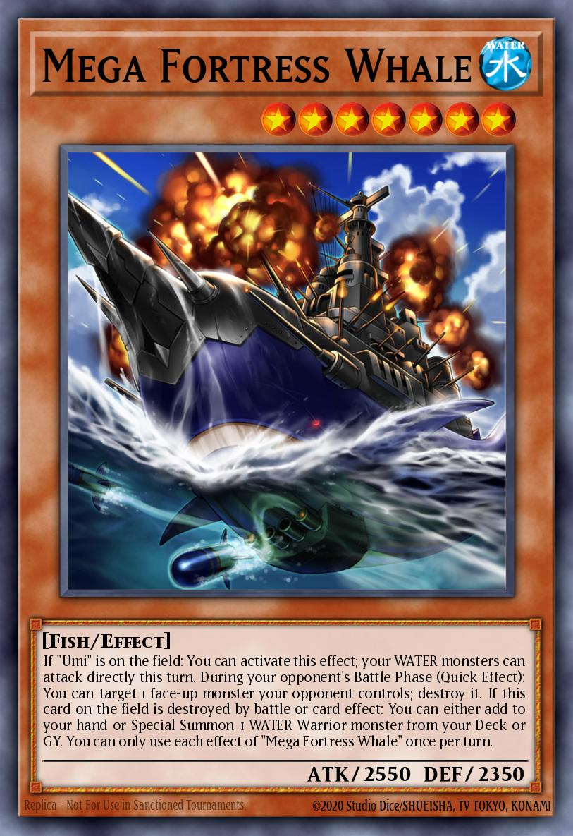 Mega Baleia Fortaleza — Legendary Duelists: Duels From the Deep EN016