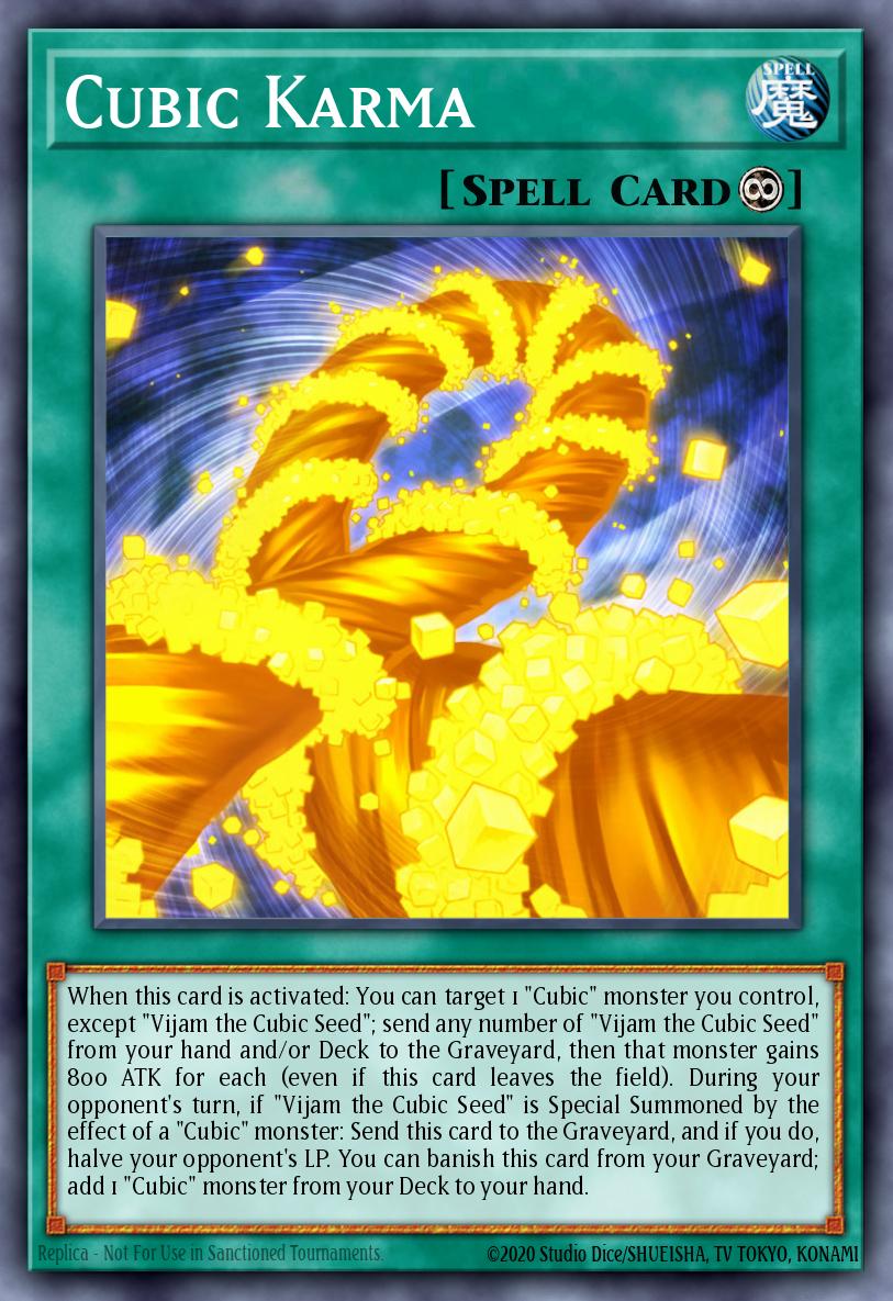 Carma Cúbico — Yu-Gi-Oh! The Dark Side of Dimensions Movie Pack: Gold Edition ENS41