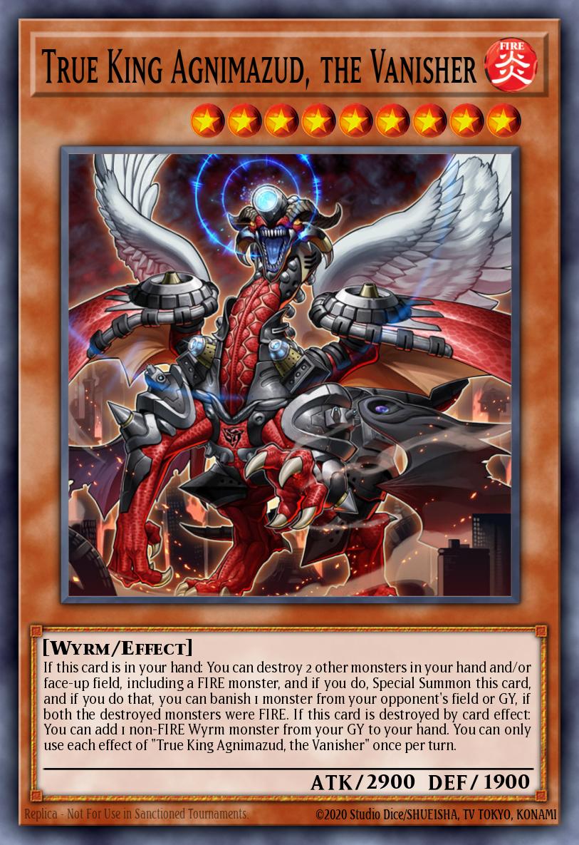 Verdadeiro Rei Agnimazud, o Voraz — Structure Deck: Fire Kings EN012