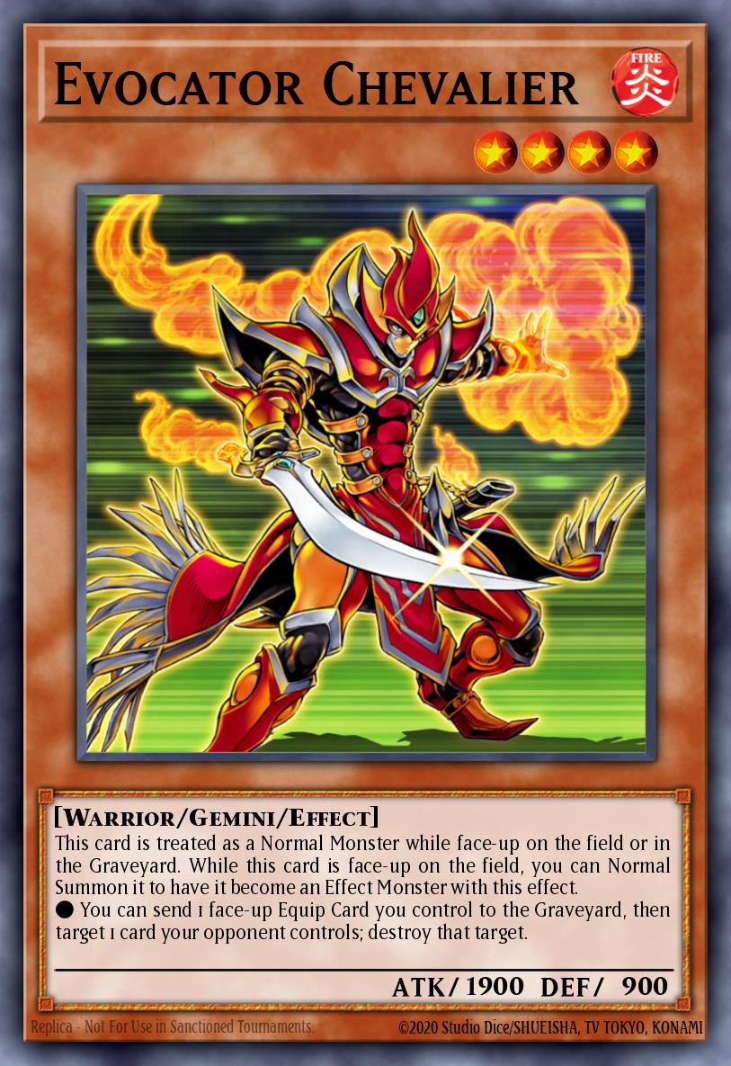 Chevalier Evocador — Warriors' Strike Structure Deck EN002