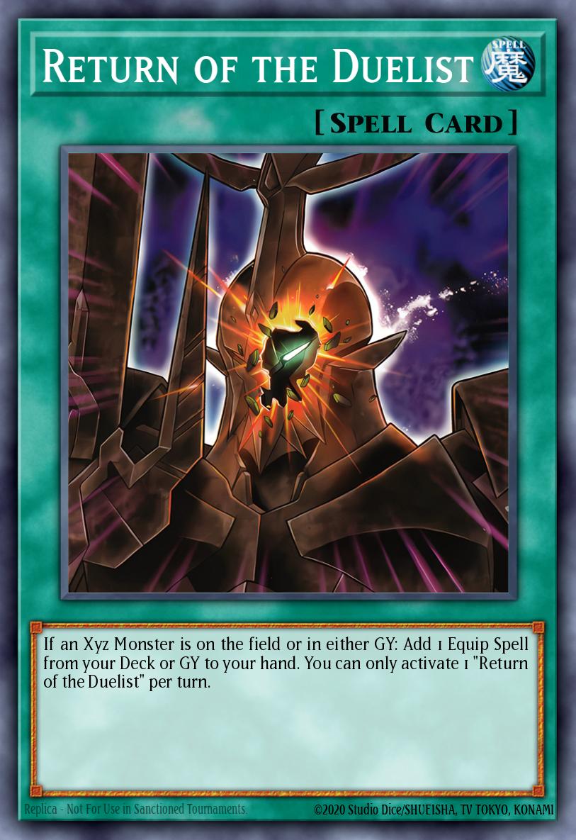 Return of the Duelist — Sem lançamento no TCG (OCG / Master Duel) 97227123