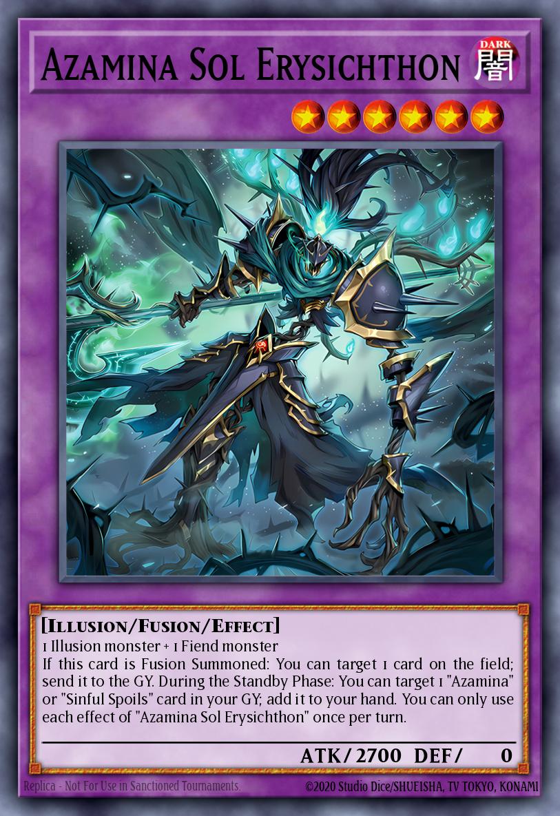 Azamina Sol Erysichthon — Rage of the Abyss EN032