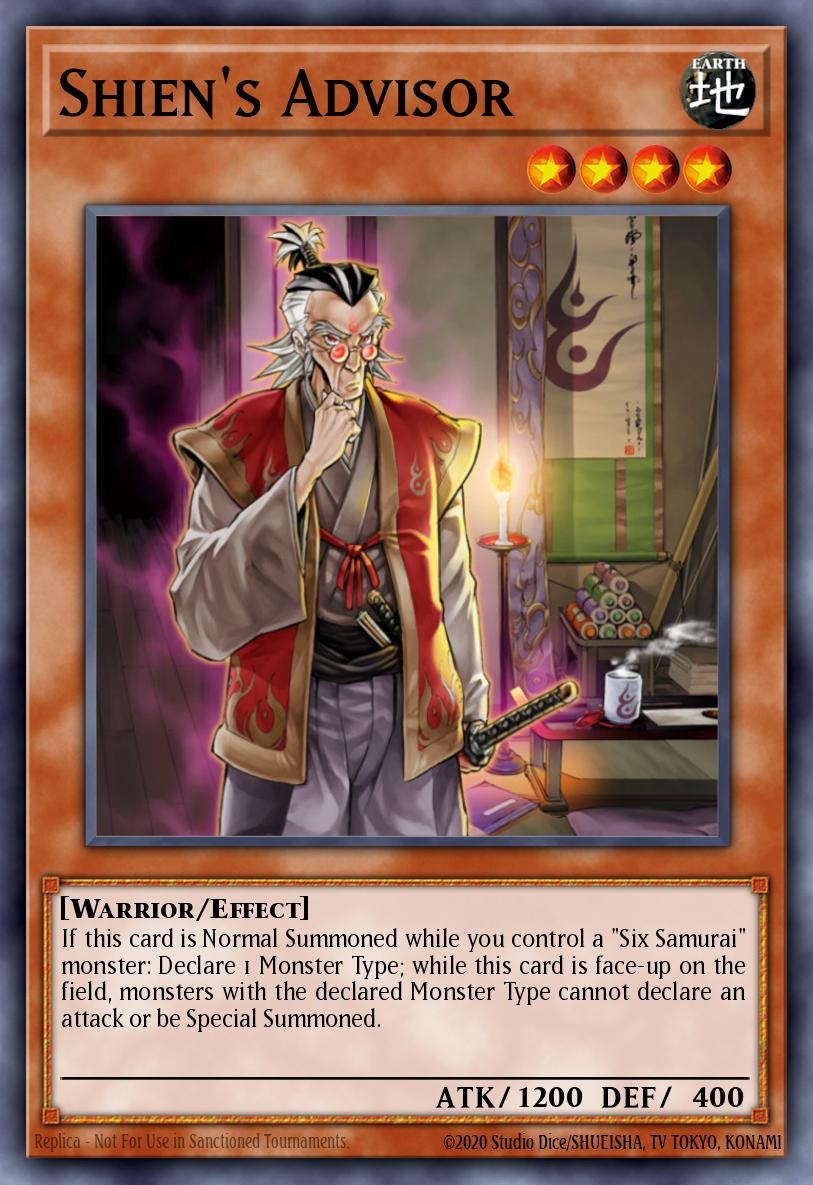 Conselheiro de Shien — Samurai Warlords Structure Deck EN022