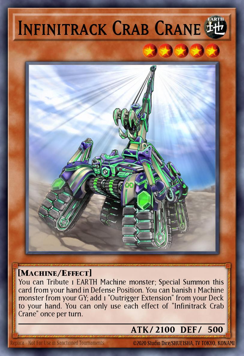 Guindaste de Caranguejo Infinisteira — The Infinity Chasers EN003