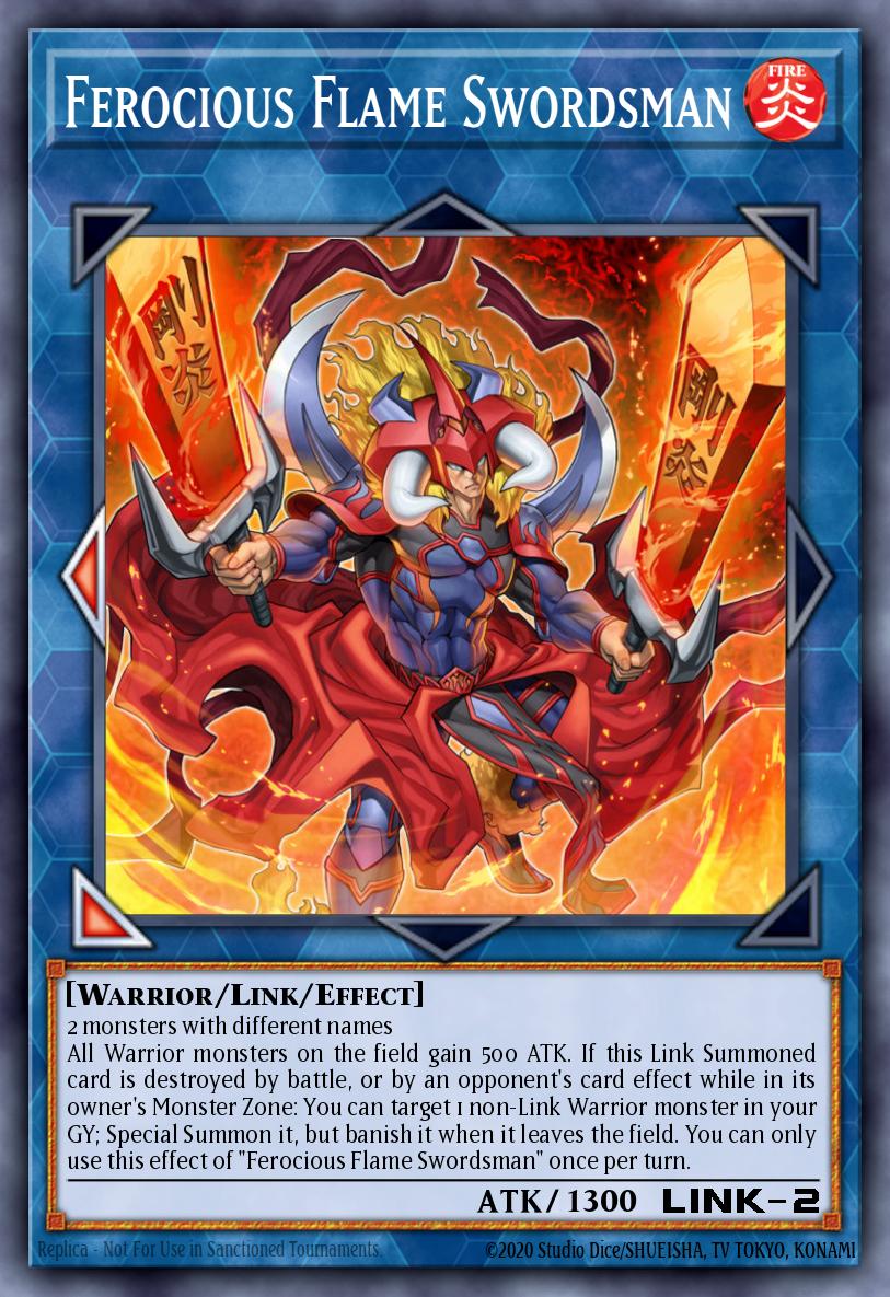 Espadachim da Chama Feroz — Duel Overload EN032