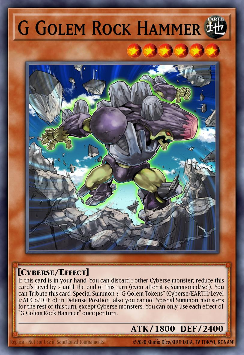 G Golem Rock Hammer — Battles of Legend: Crystal Revenge EN040