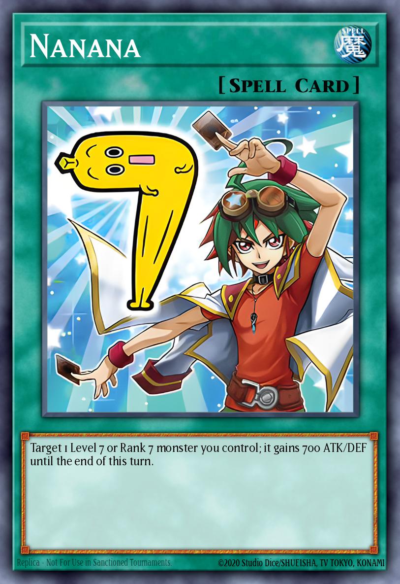 Nanana — Sem lançamento no TCG (OCG / Master Duel) 98931003