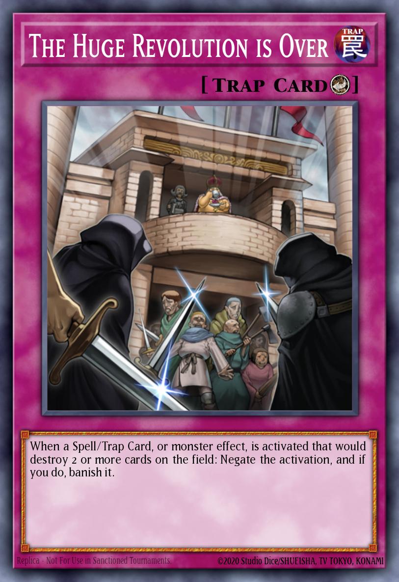 A Enorme Revolução Terminou — Machine Reactor Structure Deck EN038