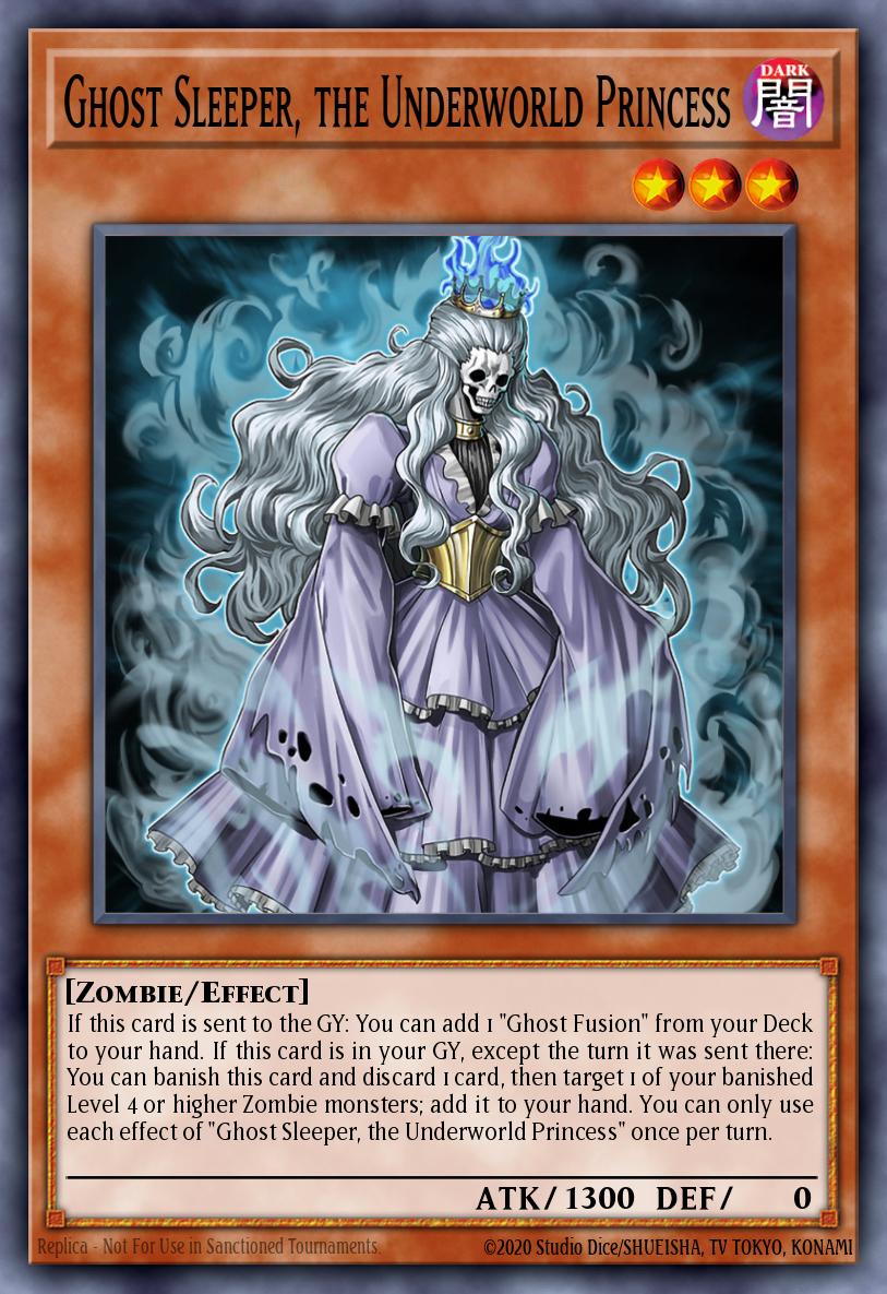 Ghost Sleeper, the Underworld Princess — Battles of Legend: Monstrous Revenge EN024