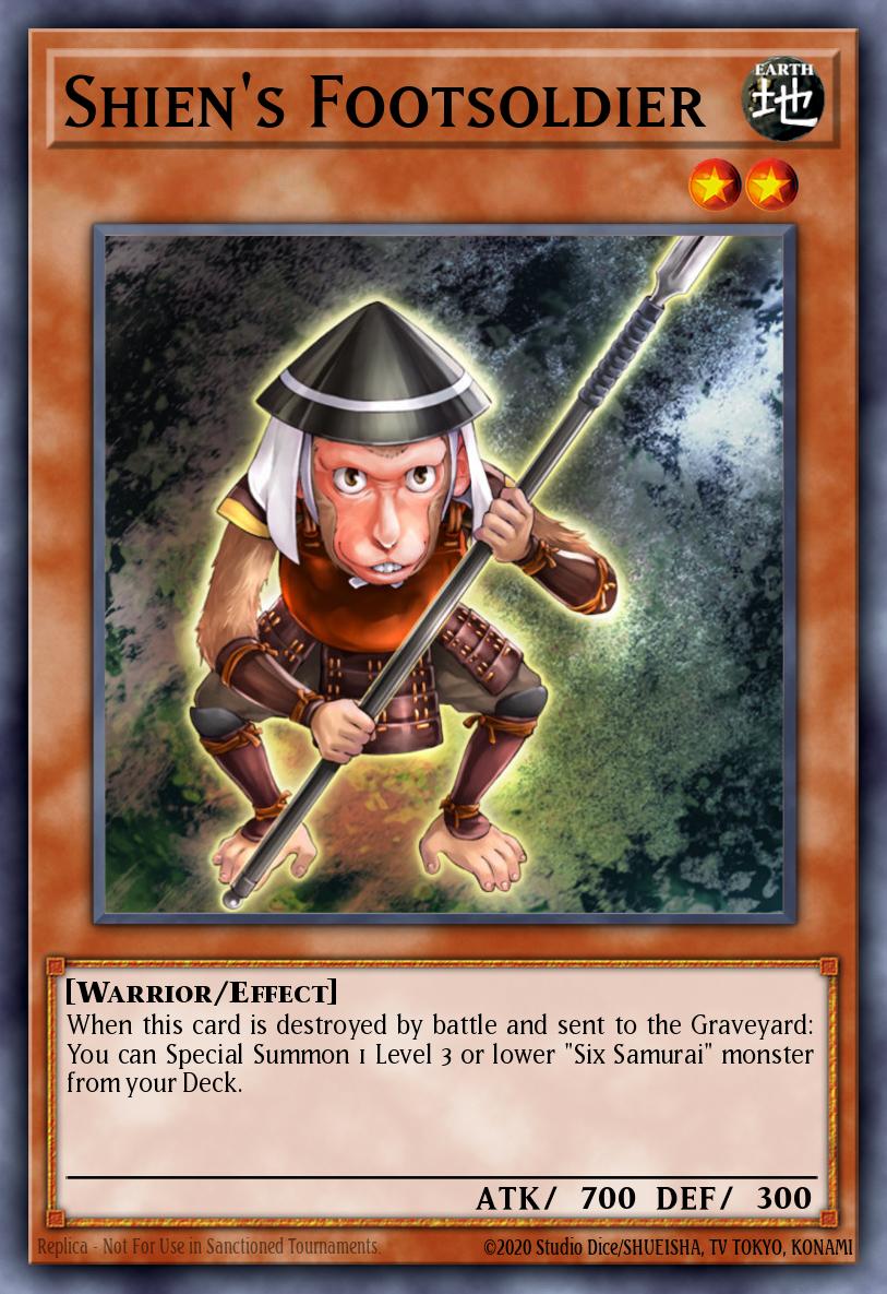 Shien's Footsoldier — Samurai Warlords Structure Deck EN010