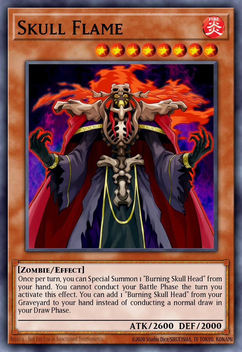 Caveira de Flamas — Yu-Gi-Oh! 5D's Wheelie Breakers Promotional Cards EN002