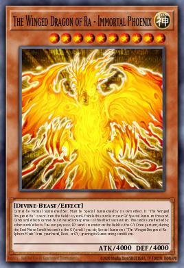 Dragão Alado de Rá - Fênix — Millennium Pack EN001
