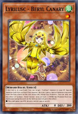 Lirilusc - Canário de Berilo — Legendary Duelists: Synchro Storm EN035