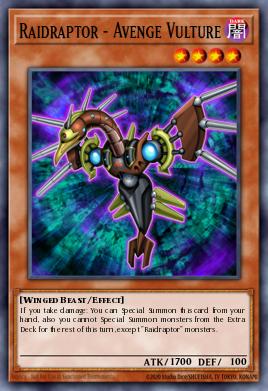 Ataqueraptor - Abutre Vingador — 2017 Mega-Tin Mega Pack EN006
