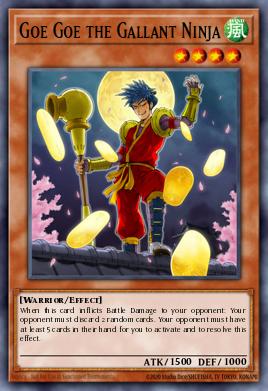 Goe Goe, o Ninja Galan — Turbo Pack: Booster Seven EN016