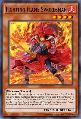 Fighting Flame Swordsman — Maze of Millennia EN001