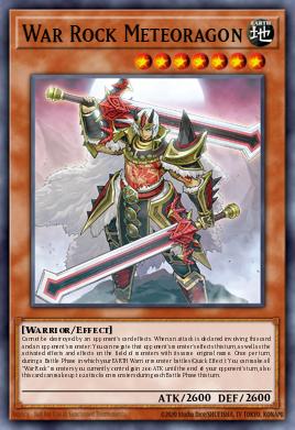 Caverguerra Meteoragon — Lightning Overdrive Premiere! promotional card EN088