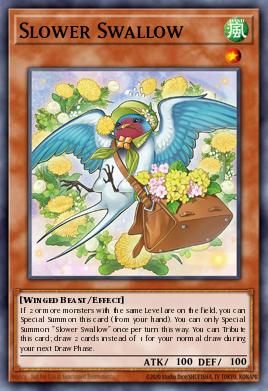 Andorinha Devagarzinha — Dawn of Majesty Premiere! promotional card EN029
