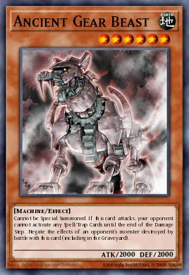 Besta do Mecanismo Antigo — Speed Duel Tournament Pack 5 EN007