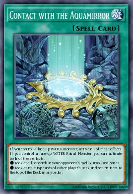 Contact with the Aquamirror — OTS Tournament Pack 21 EN018