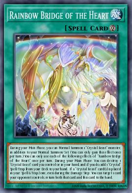 Ponte Arco-Íris do Coração — Structure Deck: Legend of the Crystal Beasts EN045