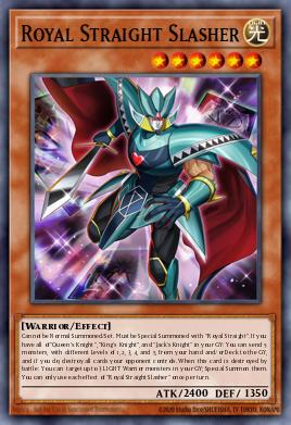Royal Straight Slasher — Battles of Legend: Crystal Revenge EN001
