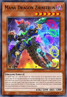 Dragão de Mana Zirnitron — Cybernetic Horizon Special Edition EN021