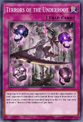 Terrores da Raiz Inferior — Lightning Overdrive Premiere! promotional card EN085