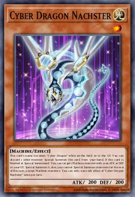 Dragão Cibernético Nachster — Structure Deck: Cyber Strike EN007