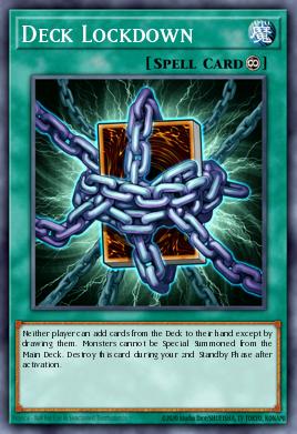 Restrição do Deck — Duel Overload EN090