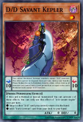 D/D Kepler, o Erudito — Dimension of Chaos: Special Edition EN092