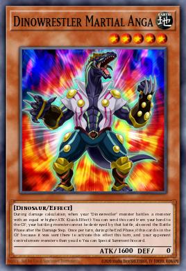 Dinolutador Marcial Anga — Dark Neostorm Special Edition EN008