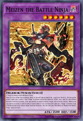 Meizen the Battle Ninja — Darkwing Blast EN040