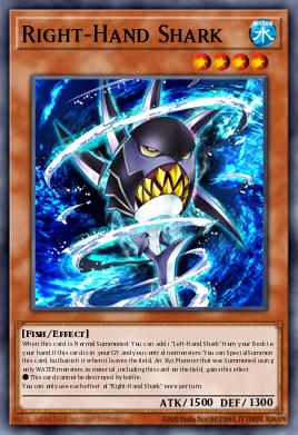 Tubarão de Mão-Direita — OTS Tournament Pack 26 EN017
