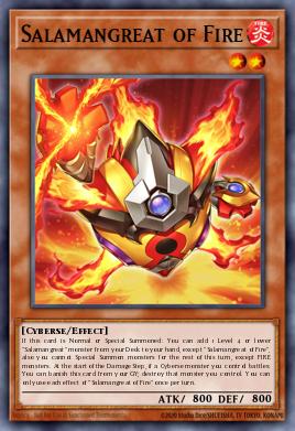 Salamangreat of Fire — 2025 Mega-Pack Tin EN144