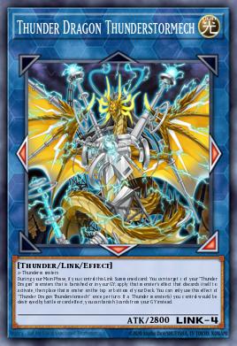 Dragão do Trovão Mechtempestade Trovão — Duel Power EN030