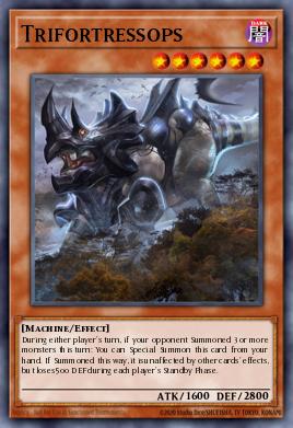 Trifortalezatops — Dinosmasher's Fury Structure Deck EN017