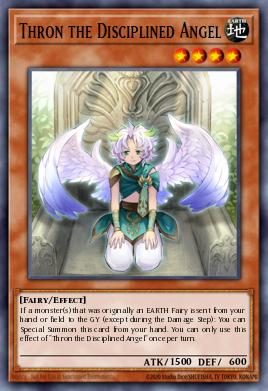 Thron, o Anjo Disciplinado — Lightning Overdrive Premiere! promotional card EN082